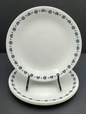 Corelle Old Town Blue Luncheon Plates UPDATED VERSION Blue Onion Salad Plates